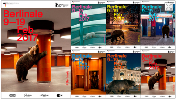 Şase afişe pentru Berlinala 2017 au fost lansate