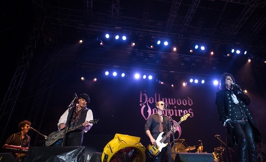 The Hollywood Vampires (Foto: Inquam Photos/ Ştefan Sandu)