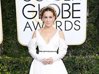 Sarah Jessica Parker, Drew Barrymore, Sofia Vergara, Natalie Portman şi Nicole Kidman au purtat rochii spectaculoase pe covorul roşu de la Globurile de Aur 2017. GALERIE FOTO