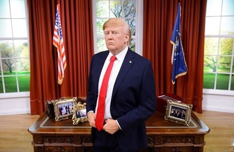 Muzeul Madame Tussauds din Londra a luat măsuri de securitate sporite la prezentarea oficială a statuii dedicate lui Donald Trump