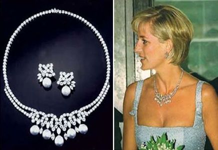 Un colier de diamante purtat de prinţesa Diana a fost pus în vânzare contra sumei de 12,1 milioane de dolari