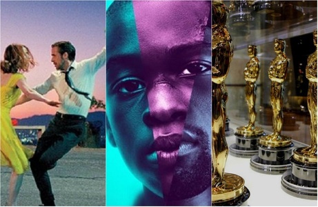 Oscar 2017: ”La La Land” şi ”Moonlight”, protagoniştii duelului pentru titlul de cel mai bun film al anului