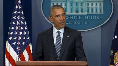 Barack Obama a reuşit să treacă aproape neobservat, vineri seară, în timp ce asista la un spectacol pe Broadway