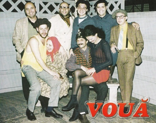 Grupul de satiră şi umor Vouă împlineşte, în luna martie, 35 de ani de la primul spectacol