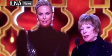 Oscar 2017: Charlize Theron, ”reîmbrăcată” într-o manieră grosolană de cenzura iraniană - VIDEO