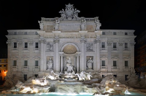 Aproximativ 1,5 milioane de dolari în monede au fost aruncate anul trecut în Fontana di Trevi