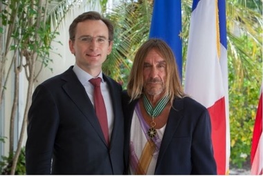Iggy Pop a primit Ordinul Artelor şi Literelor, cea mai înaltă distincţie culturală a Franţei