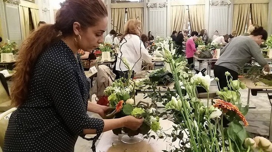 Concursul Naţional de Aranjamente Florale (Foto: Aura Marinescu)
