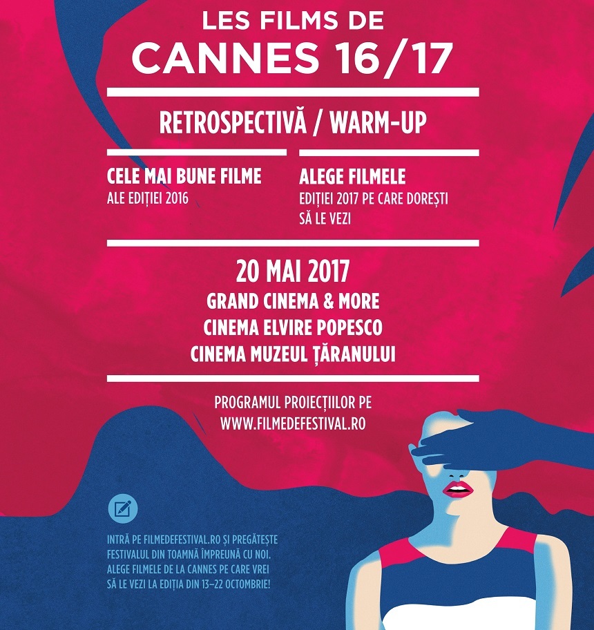 Les Films de Cannes à Bucarest 2017, între 13 şi 22 octombrie. Şapte dintre cele mai apreciate filme ale ediţiei 2016, în retrospectivă