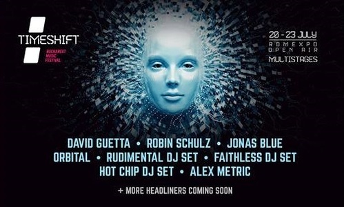 Festivalul de muzică dance TimeShift, cu David Guetta headliner, va avea loc în Bucureşti în perioada 20-23 iulie