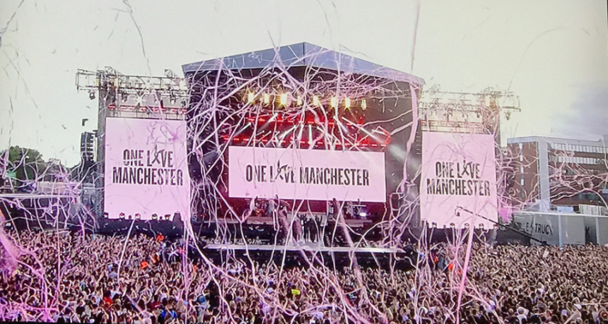 One Love Manchester - ”Îngerii” lui Robbie Williams, ”fericirea” lui Pharell  şi spiritul unui oraş minunat. VIDEO