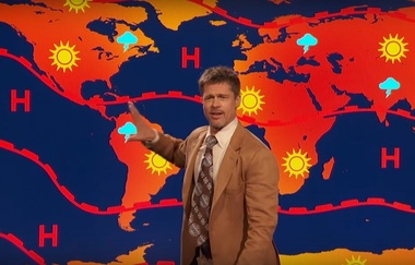 Brad Pitt a jucat rolul unui prezentator meteo pentru a ironiza decizia lui Trump de a retrage SUA din Acordul de la Paris - VIDEO