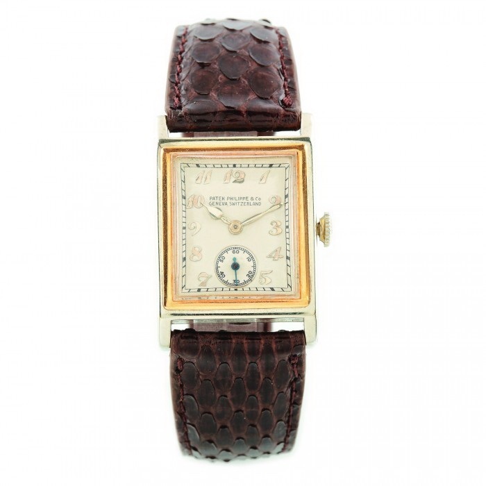 Un ceas Patek Philippe din aur alb şi roz, evaluat la 14.000 de euro, se vinde în Licitaţia de Bijuterii de Epocă 