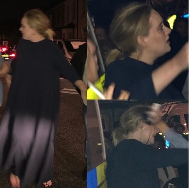 Adele a vizitat Grenfell Tower pentru a le oferi sprijin victimelor incendiului