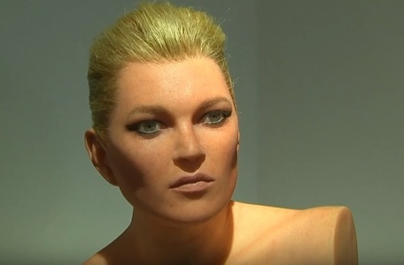 O sculptură hiperrealistă care o înfăţişează pe Kate Moss nud va fi pusă în vânzare la Londra pentru suma de 25.000 de lire sterline