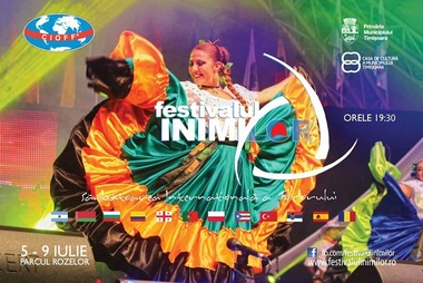 Ansambluri folclorice din 12 ţări vor participa la Festivalul Inimilor de la Timişoara