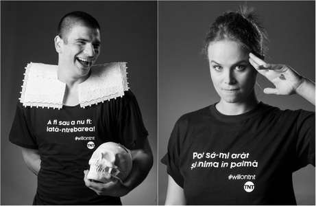 Actorii Alex Bogdan, Diana Cavallioti şi Iulia Verdeş, într-o campanie foto inspirată de William Shakespeare