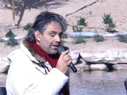 Tenorul Andrea Bocelli a fost spitalizat după ce a căzut de pe cal şi a suferit o lovitură la cap