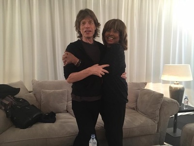 Tina Turner, întâlnire cu membrii The Rolling Stones înaintea concertului pe care trupa l-a susţinut la Zürich