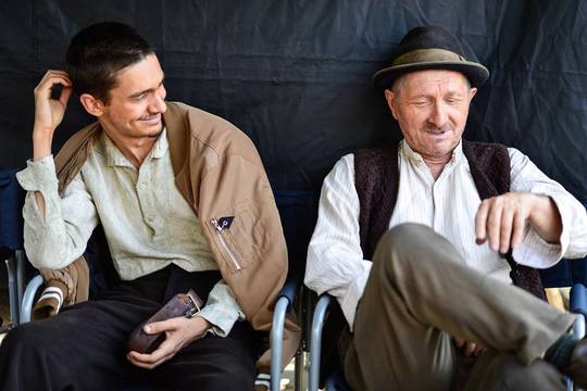 Iosif Paştină şi Horaţiu Mălăele (Foto: Daria Tuca)