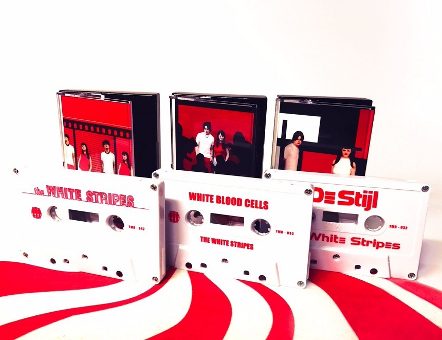 Primele trei albume ale grupului The White Stripes vor fi relansate pe casetă