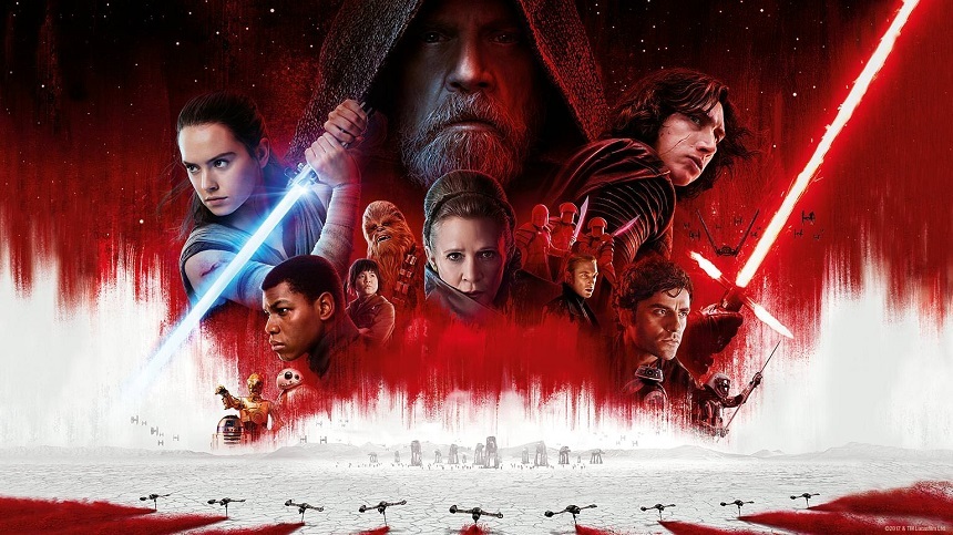 „Star Wars: The Last Jedi” s-a menţinut pe primul loc în box office-ul românesc. Doar două debuturi în top 10