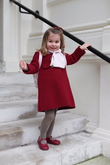 Prinţesa Charlotte a Marii Britanii a început grădiniţa - FOTO