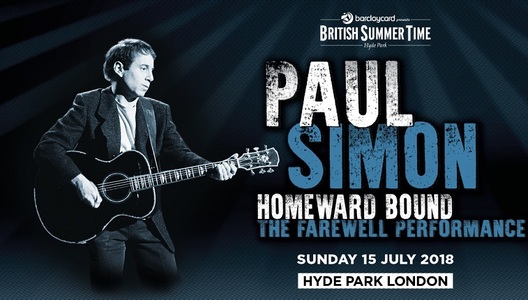 Ultimul concert al muzicianului american Paul Simon va avea loc în iulie, la Londra