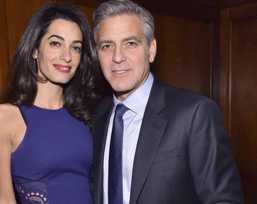 George şi Amal Clooney au donat 500.000 de dolari în sprijinul marşului tinerilor faţă de reforma armelor de foc
