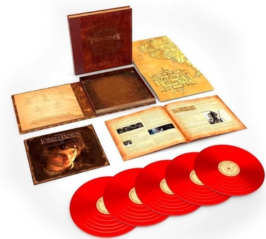 Coloana sonoră compusă de Howard Shore pentru "Stăpânul inelelor", transpusă pe vinil