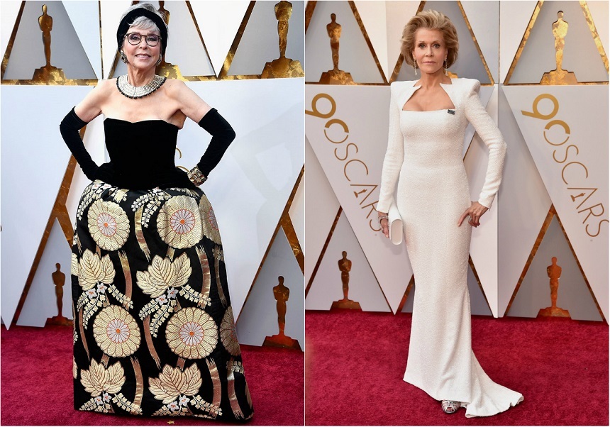 Gala premiilor Oscar - Rita Moreno, Jane Fonda şi Zendaya, între cele mai apreciate ţinute