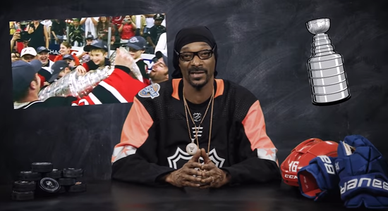 Rapperul Snoop Dogg este gazda unui serial YouTube despre istoria hocheiului pe gheaţă - VIDEO