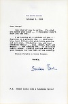 Barbara Bush i-a scris o scrisoare lui Marge Simpson din serialul american "The Simpsons": Eşti un bun exemplu 