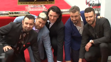 Grupul american ‘NSync a primit o stea pe Hollywood Walk of Fame