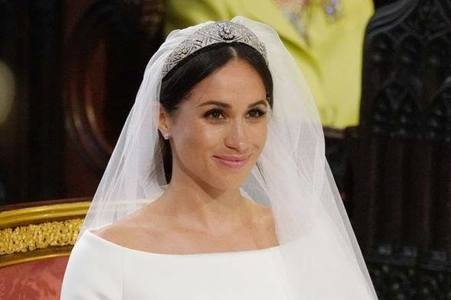 Nunta regală britanică - Voalul ducesei de Sussex, cusut de mână cu elemente florale din cele 53 de ţări ale Commonwealth