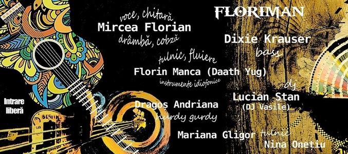 Mircea Florian va susţine duminică un concert de muzică electronică şi folk-rock pe esplanada TNB