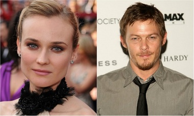 Actorii Diane Kruger şi Norman Reedus aşteaptă primul lor copil