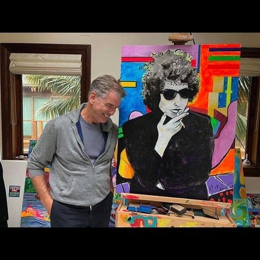 Pierce Brosnan a vândut un tablou cu peste un milion de dolari 