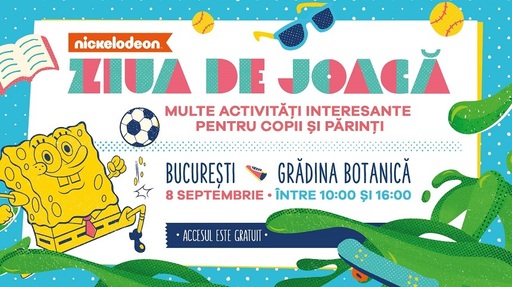 Nickleodeon îşi va întrerupe emisia sâmbătă pentru a încuraja copiii să se joace în aer liber
