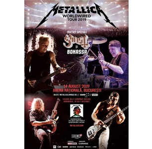Metallica va concerta la Bucureşti în august 2019