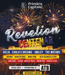 Primăria Capitalei organizează "Revelion Centenar" în Piaţa Constituţiei. Invitat special: DJ-ul internaţional ATB