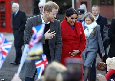 Primul copil al prinţului Harry şi al lui Meghan Markle, aşteptat în aprilie