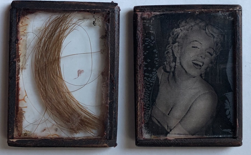 O şuviţă de păr atribuită lui Marilyn Monroe, pusă în vânzare pentru 14.500 de euro