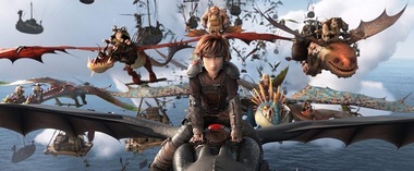 Animaţia „Cum să-ţi dresezi dragonul 3” a debutat pe primul loc în box office-ul românesc de weekend