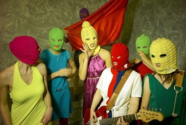 Grupul rus Pussy Riot, la Awake Festival