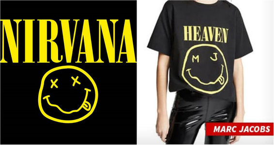 Compania Marc Jacobs a cerut respingerea procesului intentat de Nirvana pentru copierea unui logo, marcă înregistrată