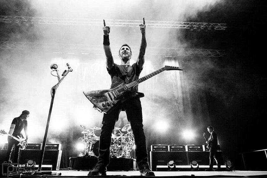 Trupa americană Godsmack încheie turneul european la Bucureşti 