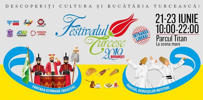 Festivalul Turcesc, de vineri până duminică, în parcul Titan din Bucureşti