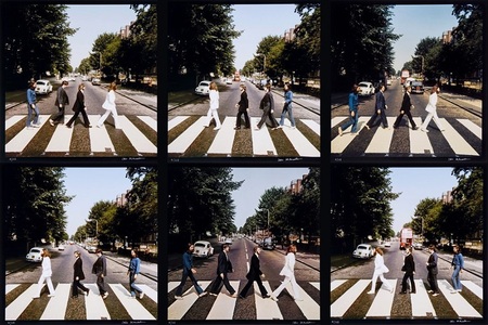 Fanii formaţiei The Beatles au celebrat 50 de ani de când a fost realizată fotografia de pe coperta albumului "Abbey Road"