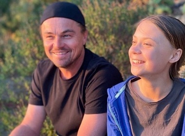 Leonardo DiCaprio o susţine pe Greta Thunberg pe care o numeşte "lider al epocii noastre"